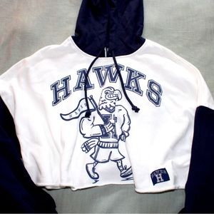 H&M Cropped Mascot Hoodie